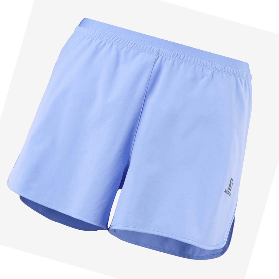 Bermudas Salomon CROSS 3\'\' Mujer Azules | MX 2348NWY